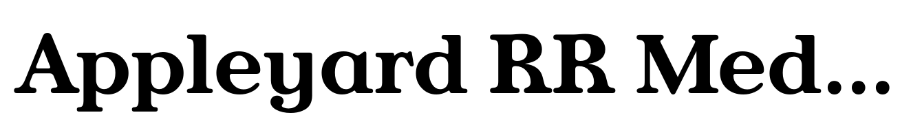 Appleyard RR Medium Regular